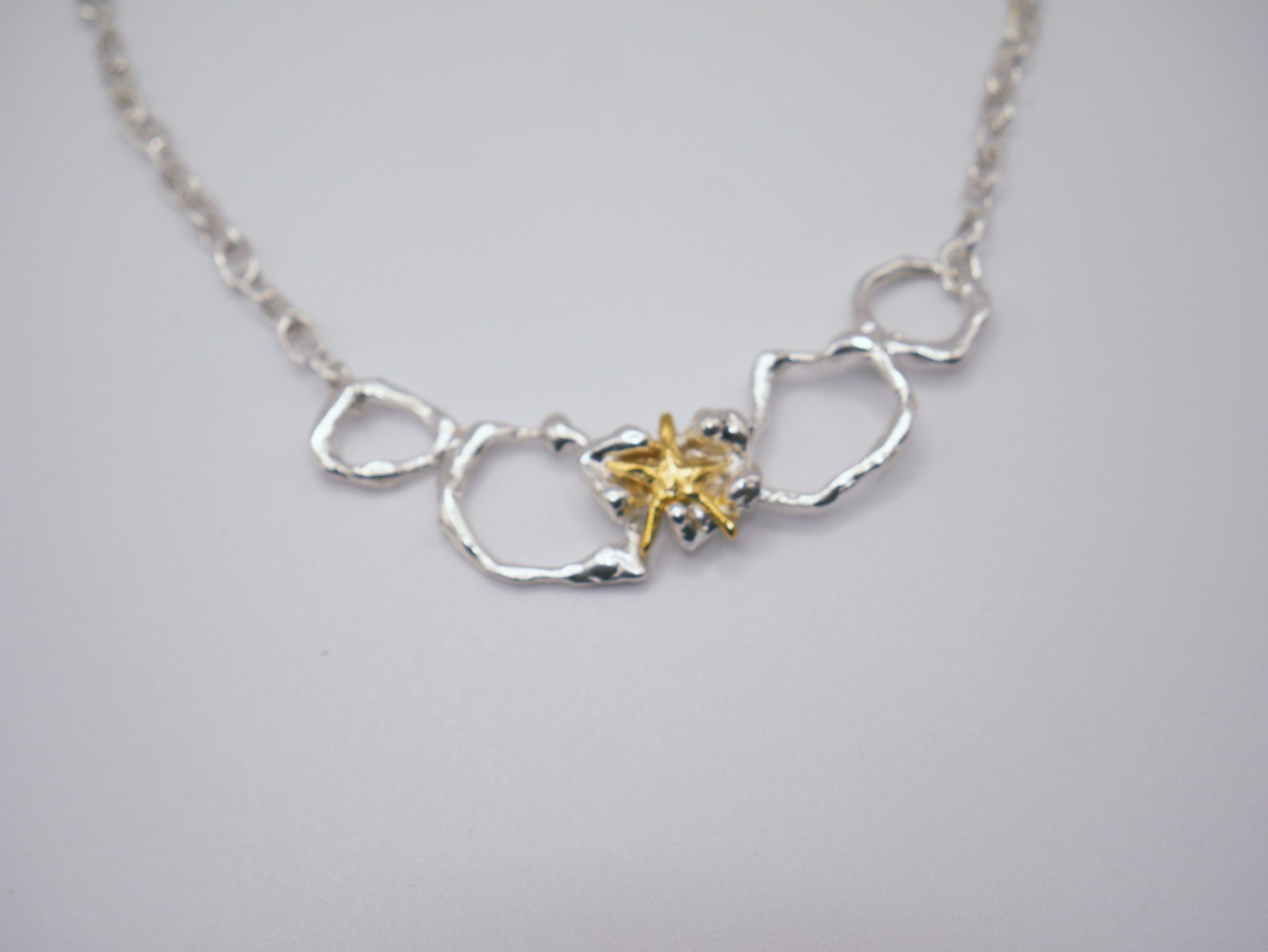 Hand-crafted silver, shell and stone jewellery by Leomour